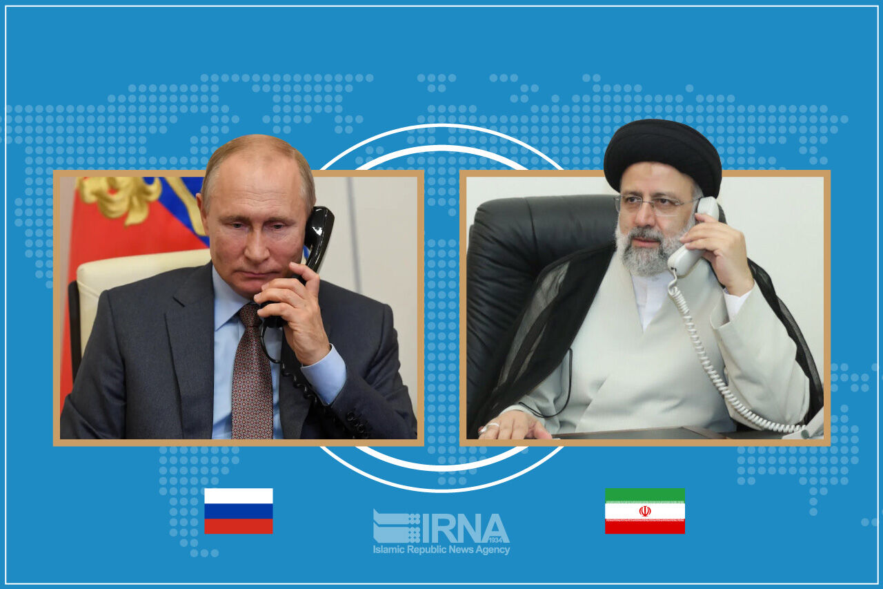 کرملین از گفتگوی تلفنی پوتین و رئیسی خبر داد