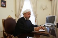 تبریک روحانی به ولادیمیر پوتین